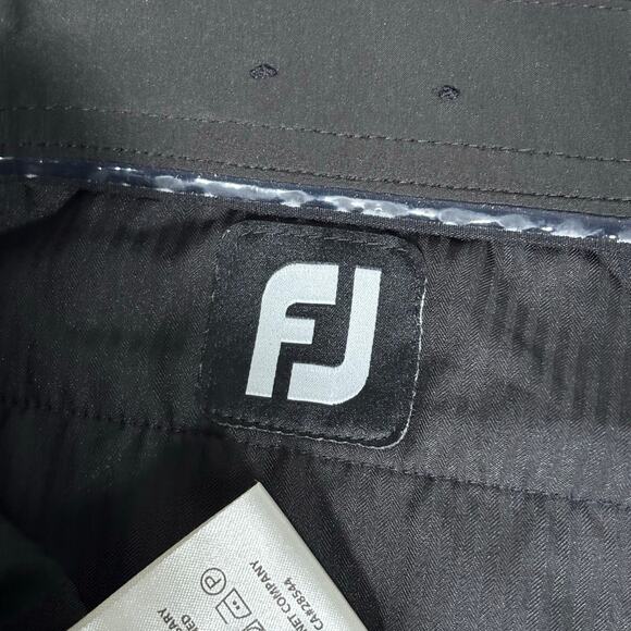 FootJoy Men’s Golf Shorts W40 Black Stretch Performance Moisture Wicking FJ - Picture 5 of 8